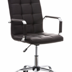 Kancelářská židle Deli, hnědá - 2