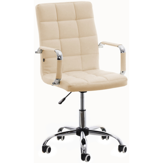 Kancelářská židle Deli, krémová - 1
