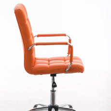 Kancelářská židle Deli, oranžová - 3