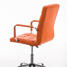 Kancelářská židle Deli, oranžová - 4