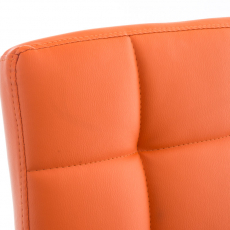 Kancelářská židle Deli, oranžová - 5