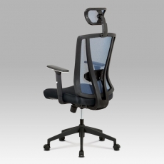 Kancelářská židle Demian, modrá - 2