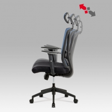 Kancelářská židle Demian, modrá - 5