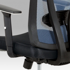 Kancelářská židle Demian, modrá - 11