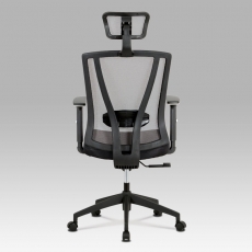 Kancelářská židle Demian, šedá - 7