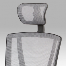 Kancelářská židle Demian, šedá - 8