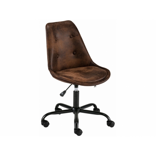 Kancelářská židle Denis, hnědá - 1