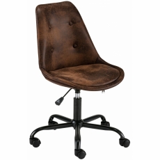 Kancelářská židle Denis, hnědá - 1