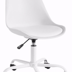 Kancelářská židle Denny, bílá - 1
