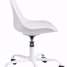 Kancelářská židle Denny, bílá - 4
