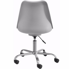 Kancelářská židle Denny, šedá - 5