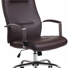 Kancelářská židle Donna, hnědá - 1