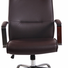 Kancelářská židle Donna, hnědá - 2