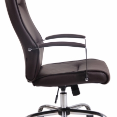 Kancelářská židle Donna, hnědá - 3