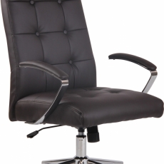 Kancelářská židle Donna, hnědá - 1