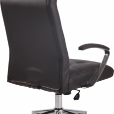 Kancelářská židle Donna, hnědá - 4