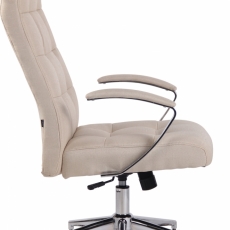 Kancelářská židle Donna, krémová - 3