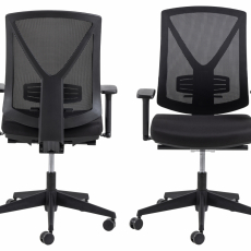 Kancelářská židle Ebbe, černá - 9