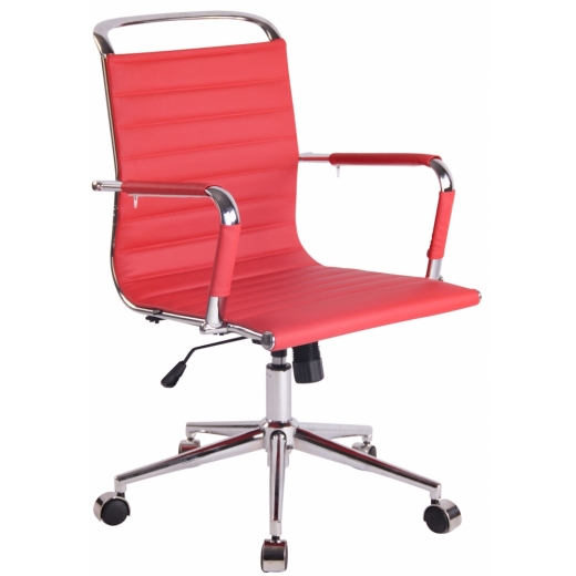 Kancelářská židle Elen, červená - 1