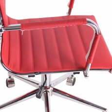 Kancelářská židle Elen, červená - 7