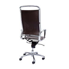 Kancelářská židle Ell HB, syntetická kůže, hnědá - 2