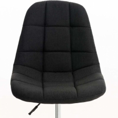Kancelářská židle Emil, textil, černá - 6