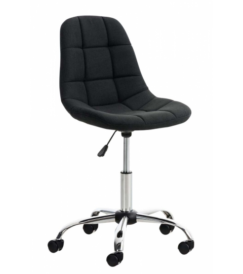Kancelářská židle Emil, textil, černá