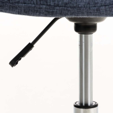 Kancelářská židle Emil, textil, modrá - 5