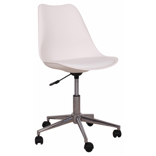 Kancelářská židle Eris, tkanina, tmavě šedá - 1