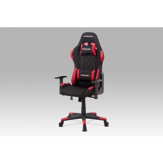 Kancelářská židle Erwin, červená - 1