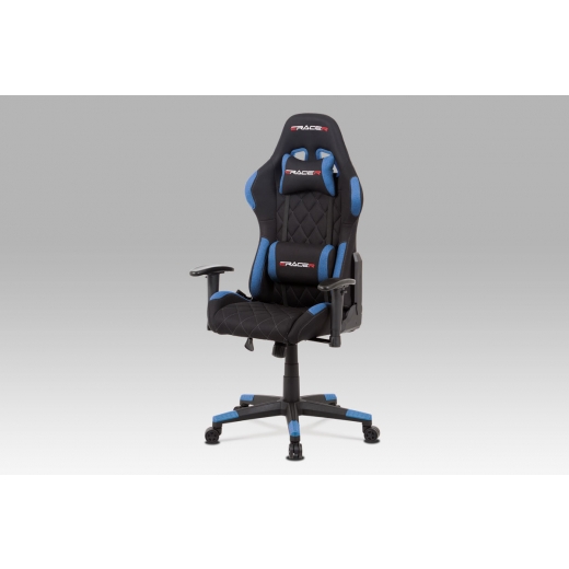 Kancelářská židle Erwin, modrá - 1