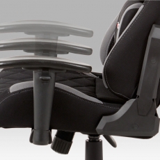 Kancelářská židle Erwin, šedá - 7