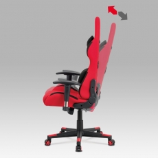 Kancelářská židle Esai, červená - 6