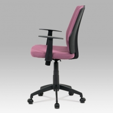 Kancelářská židle Ester, bordó - 4