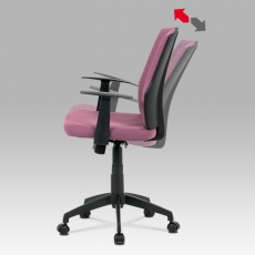 Kancelářská židle Ester, bordó - 5