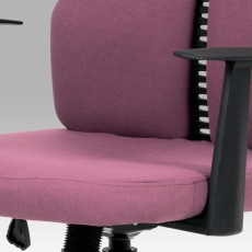 Kancelářská židle Ester, bordó - 9