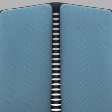 Kancelářská židle Ester, modrá - 12