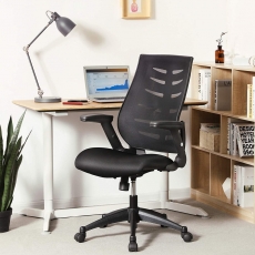 Kancelářská židle Evelyn, černá  - 2