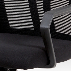 Kancelářská židle Evita, černá - 4