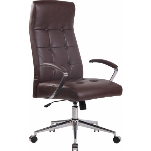 Kancelářská židle Fynn, bordó - 1