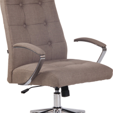 Kancelářská židle Fynn, taupe - 1