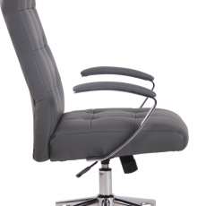 Kancelářská židle Fynn, tmavě šedá - 3