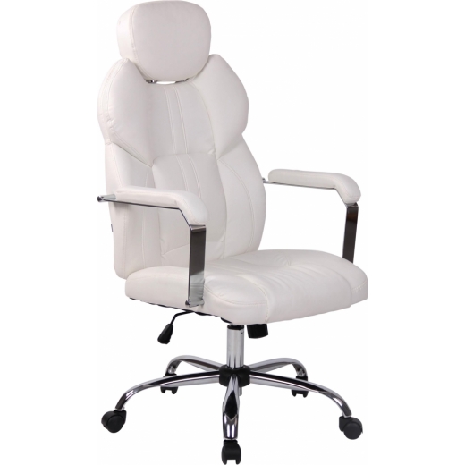 Kancelářská židle Gerda, bílá - 1