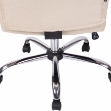 Kancelářská židle Gerda, krémová - 7