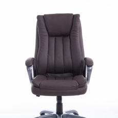 Kancelářská židle Gini, hnědá - 2