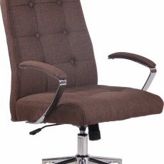 Kancelářská židle Gisela, hnědá - 1