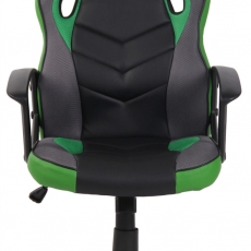 Kancelářská židle Glendale, černá / zelená - 3