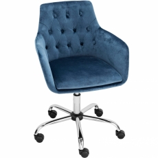 Kancelářská židle Gurin, modrá - 1