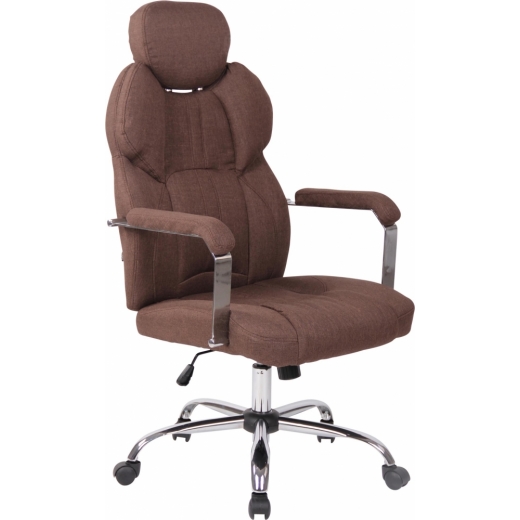 Kancelářská židle Gylen, hnědá - 1
