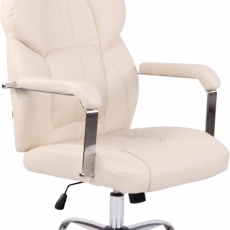 Kancelářská židle Gylen, krémová - 1